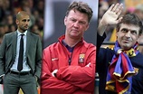 Los entrenadores del FC Barcelona en los últimos 20 años