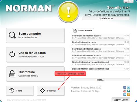 Comprehensive error recovery and resume capability will restart broken or interrupted downloads due to lost connections, network problems, computer shutdowns, or. How to configure Norman Security Suite to work with Internet Download Manager (IDM)
