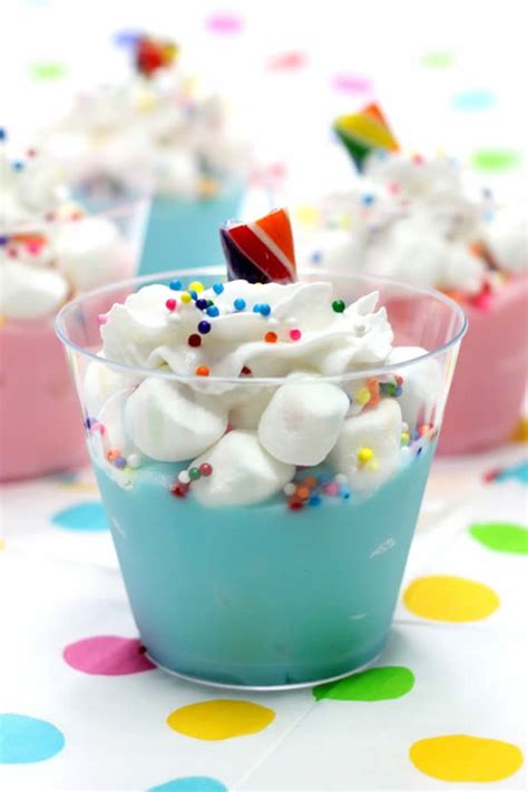 It's 2021 and this is still the top recipe year after year. Unicorn Pudding Cups! BEST Unicorn Party Idea - Dessert ...