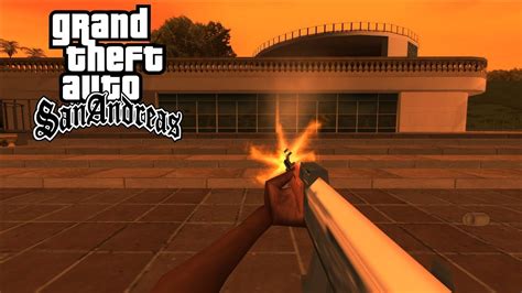 Grand Theft Auto San Andreas All Weapons With First Person Mod