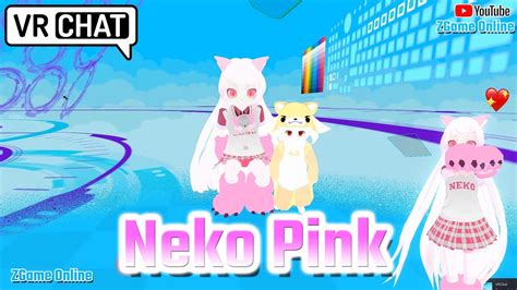 Neko Pink Avatars For Vrchat Virtual Droid 2 Skin Models Skin