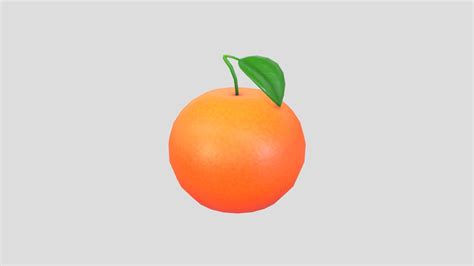 Orange Download Free 3d Model By Bariacg A9d71a8 Sketchfab