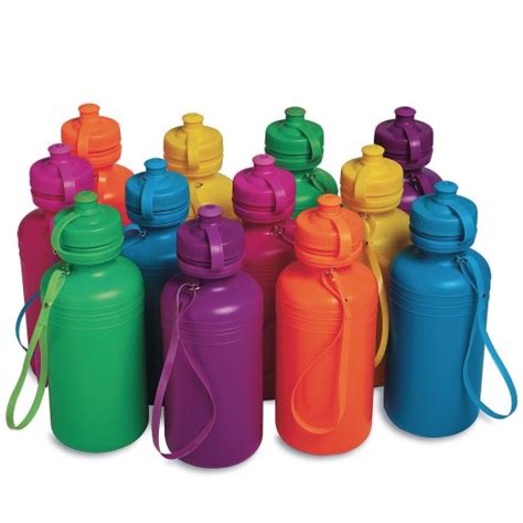Buy Colorful Water Bottle Pack Pack Of 12 At Sands Worldwide