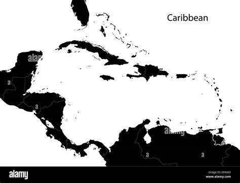 Karibik Map Fotos Und Bildmaterial In Hoher Auflösung Alamy