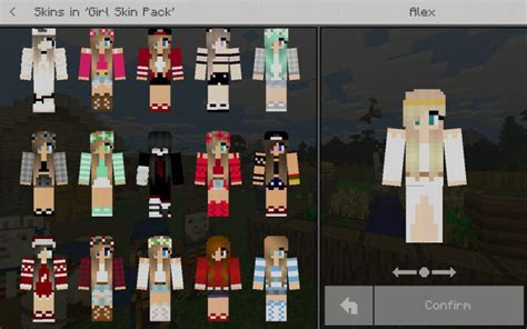 Girl Skin Pack Minecraft Pe Skin Pack