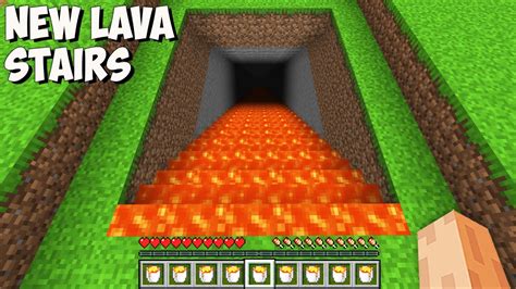 Where Does The Longest Underground Lava Stairs Lead In Minecraft I