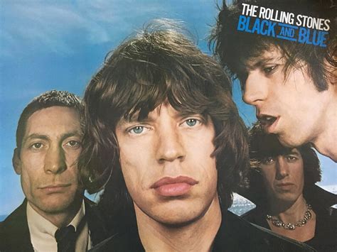 The Rolling Stones Black And Blue 1976 Atlantic Etsy