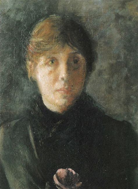 Self Portrait By Oda Krohg 1892 Norwegian Painters My Daily Art