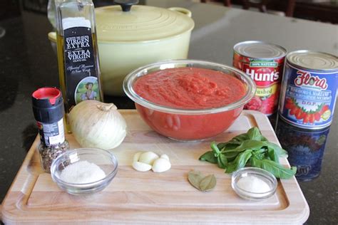 Delicious Homemade Italian Marinara Sauce Red Sauce Recipe Cooking