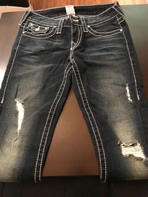 True Religion Womens Jeans Billy Big T Size 27 Rn112790 Ca30427 Ebay