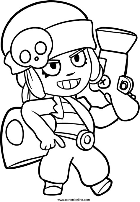 Gioco Disegni Da Colorare Brawl Stars Piper