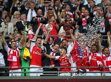 Arsenal And Chelsea Fa Cup Final Wins In Pictures Express And Star