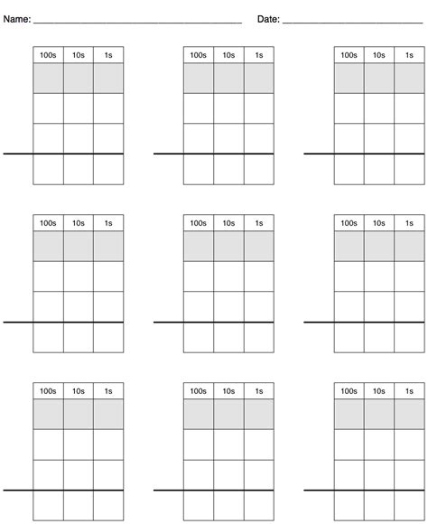 2 Digit Subtraction With Regrouping On Grid Paper Thekidsworksheet