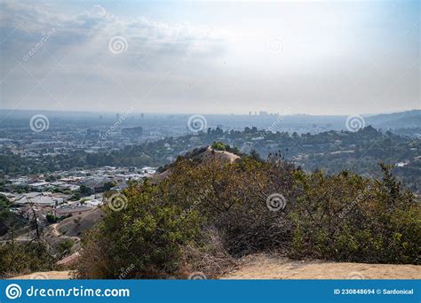 Beautiful Los Angeles Skyline Stock Photo Image Of City Travel