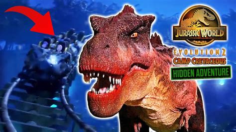 Tarbosaurus New Dlc Camp Cretaceous Hidden Adventure Dlc Jurassic World Evolution 2 Youtube