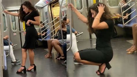 New York Subway Woman’s Sexy Train Photo Shoot Goes Viral Video The Advertiser