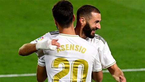 Player stats of karim benzema (real madrid) goals assists matches played all performance data Benzema and Asensio star in Real Madrid win Valencia ...