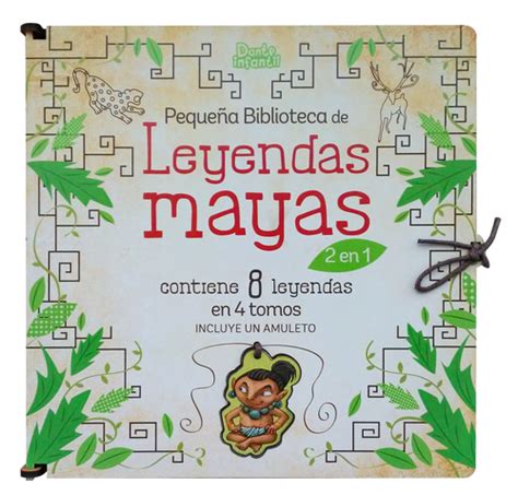 Estuche Leyendas Mayas En Incluye Dije De Alux Libreria Dante