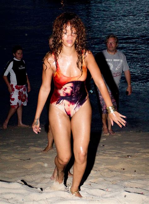Rihanna Sexy Swimsuit Candids In Barbados 03 Gotceleb