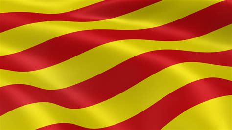 Catalonia Flag Stock Footage Video 2627888 Shutterstock