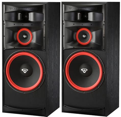 Par Set Cerwin Vega Xls 15 15 Pulgadas 3 Vías Floorstanding Torre