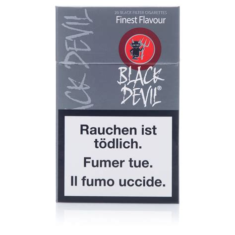 Black Devil Zigaretten Choco Silber Kaufen Bei Smokee Ch