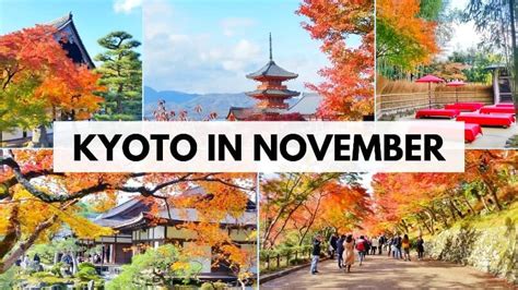 Kyoto In November Can Be Perfect For Fall Colors Things To Do In