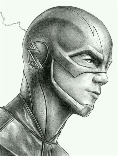 The Flash Barry Allen Grant Gustin Marvel Drawings Flash Drawing