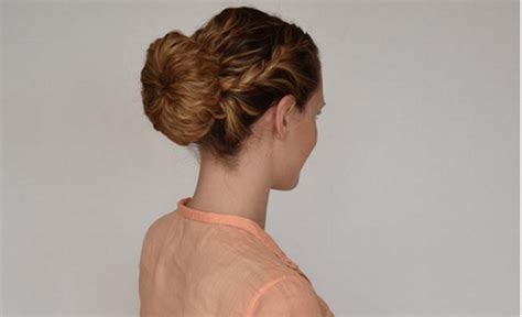 How To Do A Beautiful French Braid Bun On Curly Hair