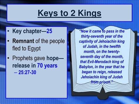 Ppt Old Testament Survey Book Of 2 Kings Powerpoint Presentation