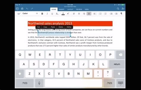 It's a unique approach that centers on people — enabling the. Microsoft Launching Word, Excel, and PowerPoint for iPad ...
