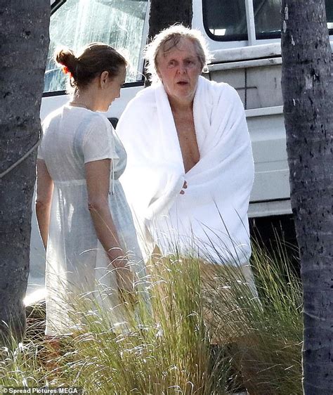 Sir Paul Mccartney 79 Shares A Kiss With Wife Nancy Shevell 62in St Barts Daily Mail Online