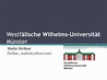 PPT - Westf älische Wilhelms - Universität Münster PowerPoint ...