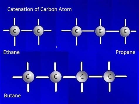 What Is Catenation Property Of Carbon By Kakali Ghosh Teacher