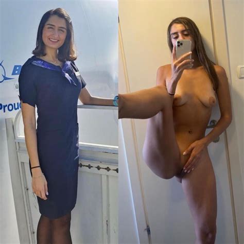 Flight Attendants Dressed And Undressed Flight Attendants Porn