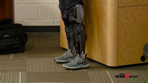 Computerized Leg Brace Allows Paralyzed Marine To Walk Again