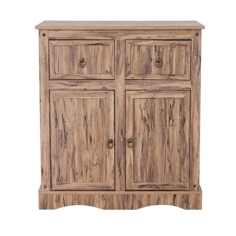 It is as prized for its hardness and durability as it is for the gentle curlicues in its tight grain. Elegant Home Fashions Wren Maple Veneer Simplicity Storage Cabinet with 2-Doors 2-Drawers ...