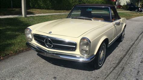 1965 Mercedes Benz 230sl Convertible Vin 11304210008521 Classiccom