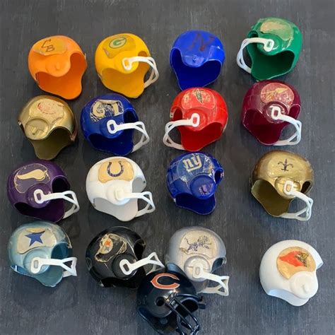 Nfl Other All The Vintage Mini Football Pro Helmets Poshmark