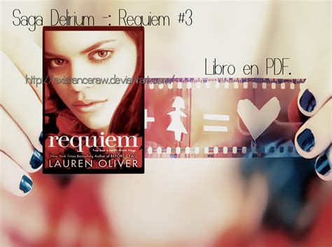 En booknet están todos los géneros populares: Libro Requiem en PDF. Saga Delirium by ExistanceRaw on DeviantArt