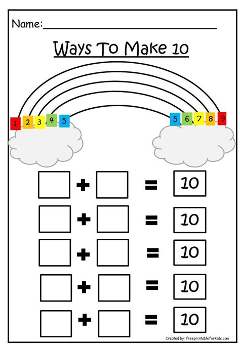 Fun Math Worksheets For First Graders Kidsworksheetfun