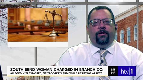South Bend Woman Charged In Branch Co Youtube