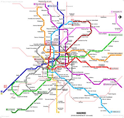 Urbanrailnet Europe Spain Madrid Metro