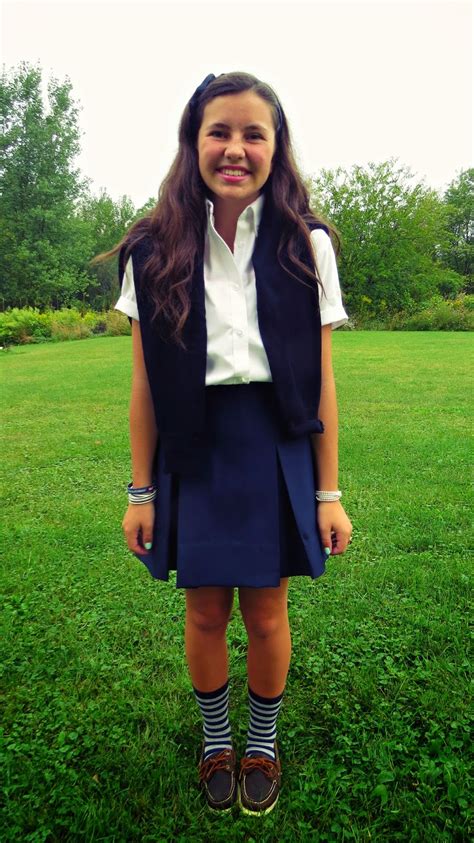 Belleoftheball45 Styling My School Uniform And A Look At My