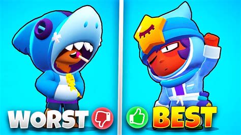 Identify top brawlers categorised by game mode to get trophies faster. Ranking ALL Legendary Brawlers From WORST to BEST in Brawl ...