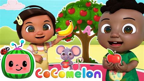 Yes Yes Fruits Dance Song Sing Along With Nina Cocomelon Nursery