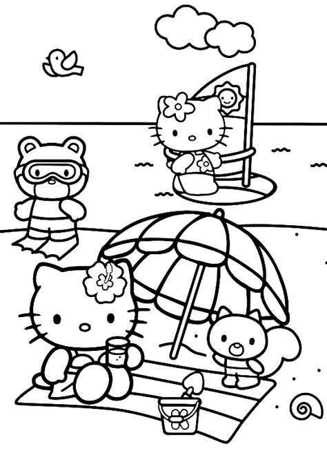 Livro De Colorir Hello Kitty Páginas Para Colorir Páginas Para