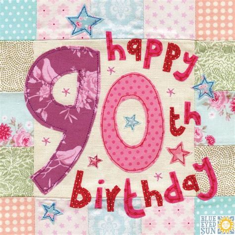 Our range of 90th birthday gifts has been specially collated by our the gift experience team and features a wide array of wonderfully personalised 90th. Happy 90th Birthday Card - Large, luxury birthday card ...