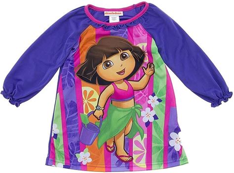 Dora The Explorer Nightgown For Little Girls 3t Apparel Amazonca