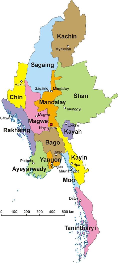 Burma Map Myanmar Map Photo South Eastern Asia Asia